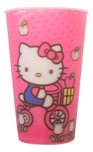 Полагане на масата на Hello Kitty от Zak ~ Чиния, Купа, чаша е 16 унции (Розова с Коте и мишка)