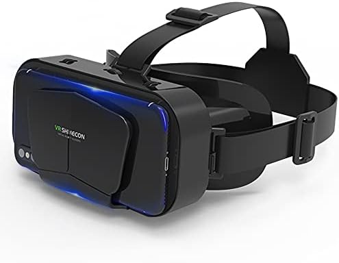 Слушалки виртуална реалност VR SHINECON, 3D очила, Очила за виртуална реалност за ТЕЛЕВИЗИЯ, филми и видео игри, съвместими
