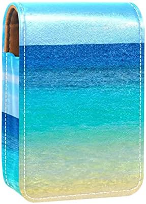 Мини-Калъф за Червило с Огледало За Чантата, Организация на Притежателя на Преносим Калъф Sea Blue Ocean