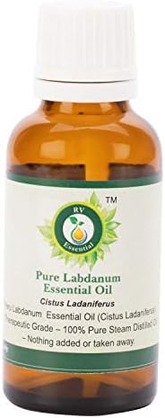 Етерично масло лабданума | Cistus Ladaniferus | Масло лабданума | за ароматерапия | Неразбавленное | Натурално | Дистиллированное
