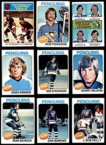 1975-76 Печели Питсбърг Пингуинс В екипа на сет Питсбърг Пингуинс (сет) GD+ Penguins