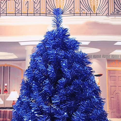 6-Подножието на Изкуствена Неосвещенная Коледно дърво, Навесная Коледно дърво от ела Премиум-клас с екологично Чисти Домашни любимци и сгъваема