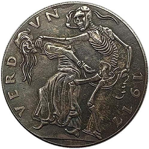 Монета на Повикване 1888 Череп Скитник сребърно покритие Монета Морган Сребърен Долар Сребърна Кръгла Копие Подарък за Него Колекция