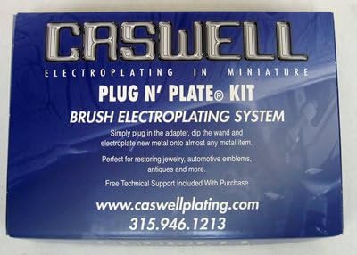 Комплект никел вложки Caswell Plug N' Plate