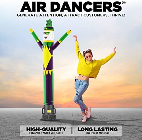 Комплект тръбни въздушни мъже за въздух Танцьори LookOurWay - 7 метра височина, Шантав, Машущий Надуваем Човек за танци