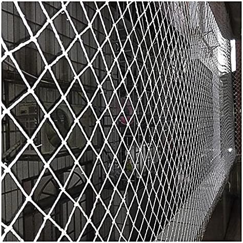 ALGWXQ Защитна мрежа за детски стълби Защитна мрежа За декорация Балконного прозорци Защитни огради за стълби мрежа Цвят: мрежа 3 см,