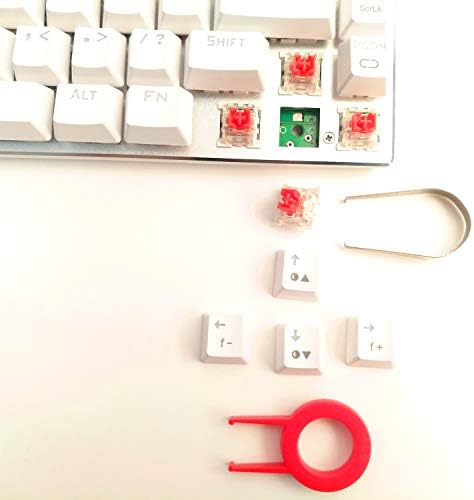 10 бр. - Червен ключ Outemu за механична геймърска клавиатура, 3-контактни ключове за смяна на геймър със собствените си ръце, гребец ключове