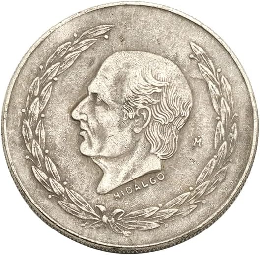 1951 Мексиканската Сребърна Монета в 5 песос Сребърен Долар Американски Орел Океански Антики Океански Сребърен Долар Чуждестранна