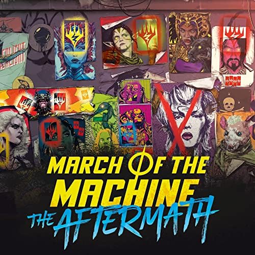Magic: The Gathering March of the Machine: Комплект Aftermath: Epilogue Edition | 8 Ускорители Epilogue + Аксесоари