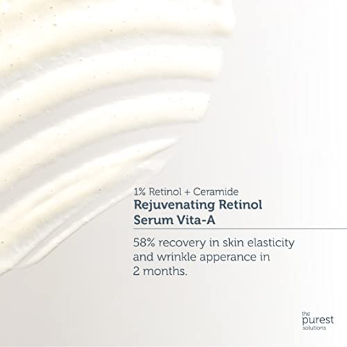 The Purest Решения Vita - Подмладяване серум с ретинол (1% ретинол + серамиди) - Допринася за овлажняване на кожата - Намалява