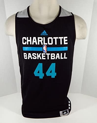 2014-15 Шарлот Хорнетс Джеф Тейлър 44, Използвана за игри Черната Тренировочная майк SL 91 - Използвана за игра в НБА