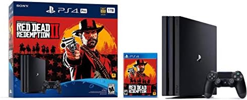Най-новата конзола на Sony Playstation 4 Pro 2TB 2019 г. с пакет от Red Dead Redemption 2 (обновена)
