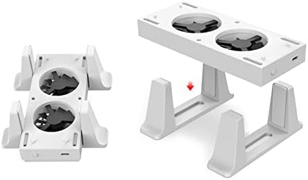 Вертикална поставка за игри TX МОМИЧЕ с вградени Охлаждающими феновете на Притежателя на игралната конзола, Поставка-охладител за Xbox серия S (размер: 187x68x50 мм)