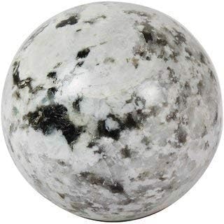Исцеляющий Дъгата Лунен камък Spiritual Elementz Рейки, топка-сфера от скъпоценен камък (40-50 мм).