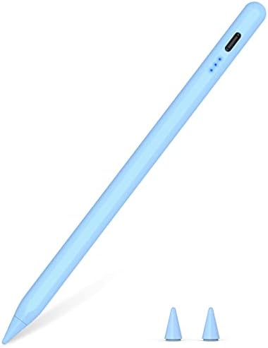Молив за iPad 2018-2023, дръжка KIROSA за iPad с бързо зареждане с USB-C, чувствителност към наклона и отхвърляне на дланта, е същото