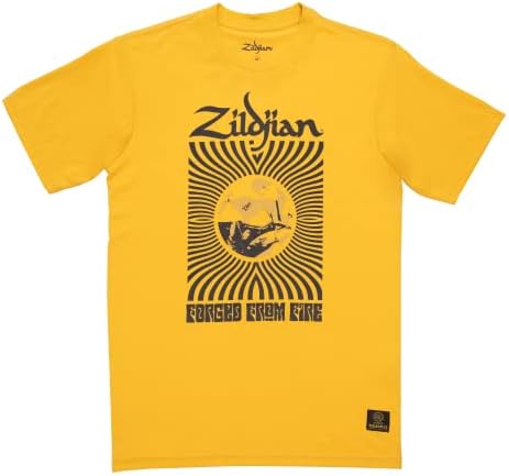 Тениска Zildjian 400th Anniversary в рок стил 60-те години - Средна