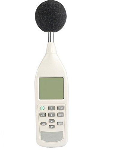 Цифров измерител на нивото на звука GOWE Преносим тестер за шум (обхват резолюция 0,1 db от 26 до 130 db)