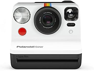 Фотоапарат миг печат Polaroid Now I-Type - черно-бял (9059) (Обновена)