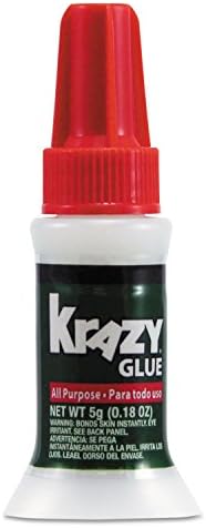 Лепило Krazy Kg92548r Универсално лепило Krazy, Нанесени с четка, 17 грама, Прозрачен