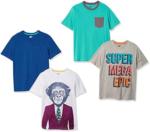 Тениски Essentials за момичета и деца с къс ръкав (по-рано маркирани Зеброй), Мультипакеты