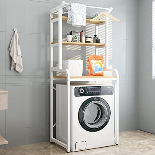 Рамки за съхранение на перални машини BKGDO Подова поставка за Тоалетната чиния, Мивка; Стойка за съхранение на Балкона Баня