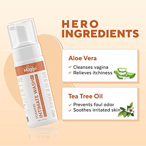 Пенящееся средство за измиване на лицето от алергии за жени с Алое Вера и Чайным дърво | Гигиеническое средство за измиване на лицето за