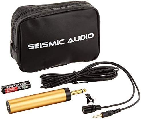 Seismic Audio SA-M40-2 Лацканный Ненасочено микрофон за запис на глас на КОМПЮТЪР, лаптоп или Skype