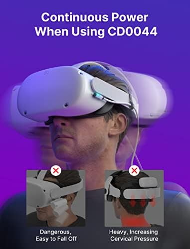Кабел JSAUX Link 16 метра Съвместим с аксесоари Oculus Quest 2【 Зареждането по време на игра | Play цял ден без батерия 】
