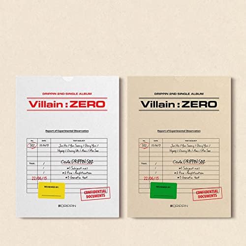 Kakao M DRIPPIN - 2-ри Сингъл от албума Villain : ZERO (версия A)