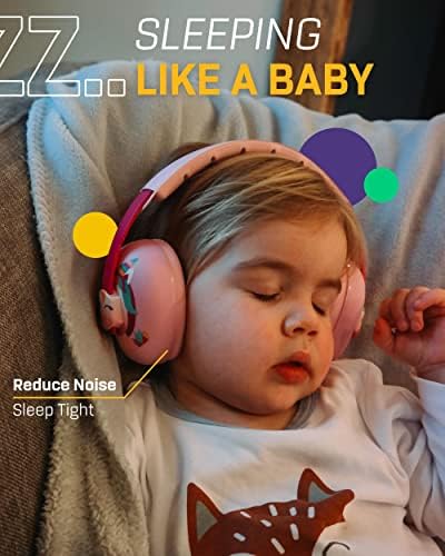 Защита на ушите Vanderfields За деца - Детски Уши на устройства За защита от шума За бебета - 22 db NRR - Възраст 3 месеца