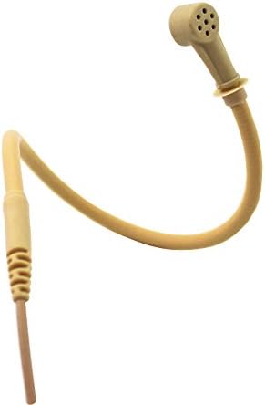 J K MIC-J 069 Ухото на куката, е Еднопосочен микрофон, слушалки, съвместими с безжичен предавател, Audio Technica Bodypack - 4-пинов