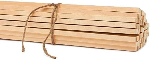 Дървени Квадратни контакти 5/16 инча x 12 Опаковки от 25 дървени пръчки за бродерия и обработка на дървен материал от Woodpeckers