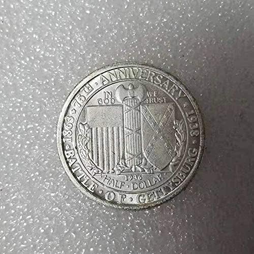 Старинни занаяти 1936 Битката при Гетисбърг на 50-годишнината на Възпоменателна монета 1616
