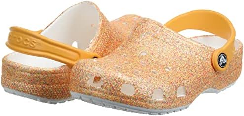 Crocs унисекс -детски Класически Блестящ сабо | Лъскави обувки за деца