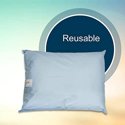 Възглавница за легла McKesson за Еднократна употреба, Устойчив на текучество и петна, Синя, 20 х 26 см, брой 12