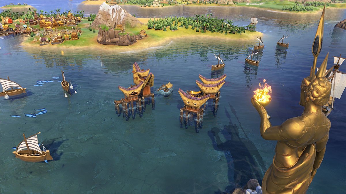 Sid Meier's Civilization VI - Цивилизация кхмери и Индонезия и набор от скриптове [Mac] [Код на онлайн-игра]