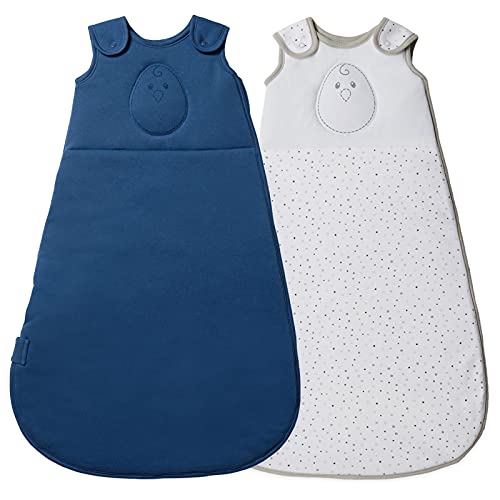 Класически и комплект Зимни с вложени чували Bean Дзен Sack | Меки торби за спане | За бебето: 6-15 месеца | Помощ за Новороденото/