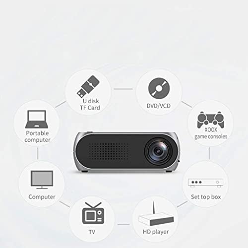 Видео проектор LHLLHL, Поддържа Led Проектор с Резолюция 1080P За домашно Кинопроектора, Проектор За домашно Кино