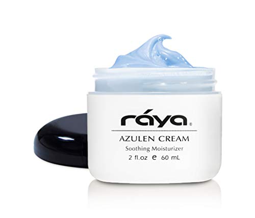 Raya Azulen Cream (301) | Овлажняващ Дневен и нощен крем за лице за Комбинирана и проблемна кожа | Почиства, тонизира и стяга |