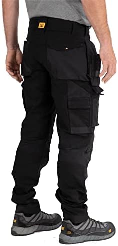 Работни панталони марка Caterpillar Advanced Stretch за мъже с Артикулированными колене, странично джоб за пратката и два