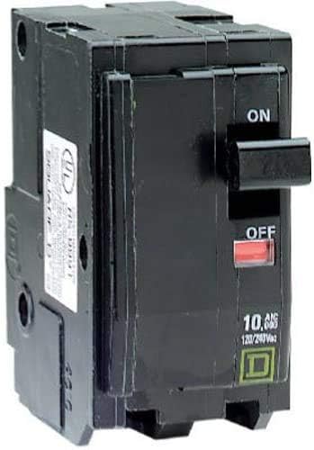 Миниатюрен автоматичен прекъсвач Square D QO230, 120/240 v ac, 30 А, Прекъсване на 10 ka, 2 полюса, Термомагнитное изключване,