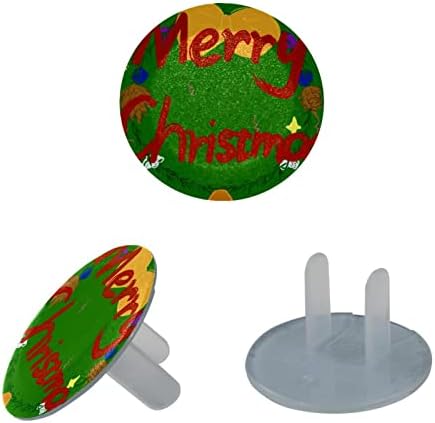 Капачки за контакти (12 броя в опаковка), Защитни капачки За Электрозащиты Предотвратяват Опасността от токов удар Meery Коледа