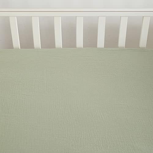POSENPRO Муслиновые Кърпи за легло от памук за по-Малките момчета и Момичета, Обикновена Кърпи за стандартни легла и матраци за деца, 28 x52x8,