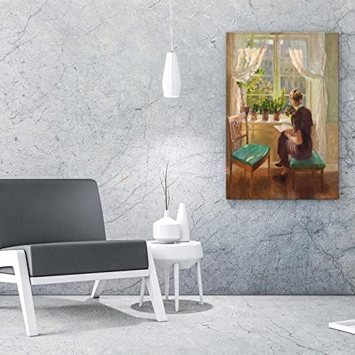 8x10 инча (20x26 см) Домашно Произведения на Прозореца Пейзаж Декоративна Живопис Герой Подвесная Картина на Платно Картина на Европейската