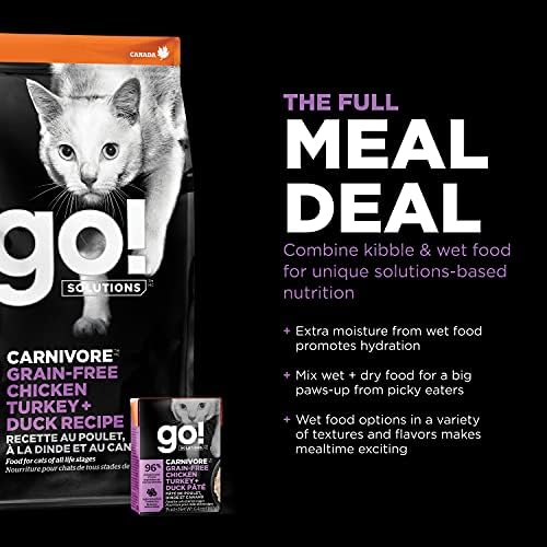 РЕШЕНИЕ Суха Храна за котки от Carnivore Беззерновой, 8 кг - Пилешко, Пуешко + Патица По рецепта - Суха храна за котки с високо