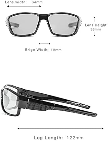 mincl Преходни Фотохромичните Бифокални Очила За Четене Мъжки Защитни Спортни Квадратни Слънчеви Очила Модерен Анти UV-Лъчи