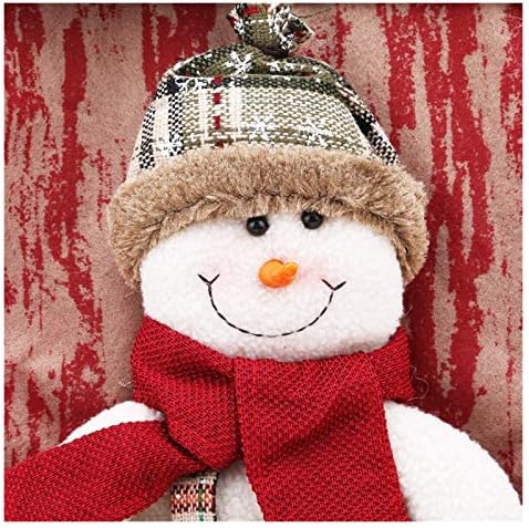 ALREMO HUANGXING - Коледни Чорапи, Големи Коледни Чорапи, Декорация във формата на Дядо коледа-на Снежен човек, Чорапи за Домашен