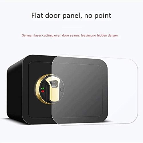 Големият електронен цифров сейф WXBDD за домашна сигурност на бижута -имитация на заключване на сейфа (цвят: черен)