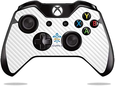 Обшивка MightySkins от въглеродни влакна контролера на Microsoft Xbox One или S - Kappa Kappa Gamma Classic | Текстурирани