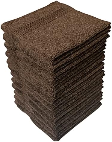 Комплект хавлиени кърпички Petal Cliff от 12- памучна прежда пръстеновиден тъкат за пране. Предназначен за ексфолиране на ръцете,